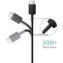 Fast Car Charger and USB Type C Cable Compatible with Samsung Galaxy S10 S10e S9 / S8 / S8 Plus/Note 10 / Note 8 / Note 9 / A20 / A50 / A70