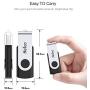 Netac USB Flash Drive 16GB 10Packs - USB 2.0 Thumb Drive Bulk, USB Memory Stick for Computer/Laptop/External Data Storage, USB Stick, Pen Drive, Jump Drive for Photo/Video, Metal Swivel Design - U505