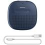 Bose SoundLink Micro, Portable Outdoor Speaker, (Wireless Bluetooth Connectivity), Midnight Blue