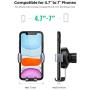 UGREEN Car Phone Mount Air Vent Cell Phone Holder Compatible for iPhone 11 Pro Max SE XS X XR 8 Plus 7 6 6S, Samsung Galaxy S20 S10 Plus S9 S8 Note 9 8 S7 Edge S6, Google Pixel 4 3 XL LG V40 V30 G7 G8