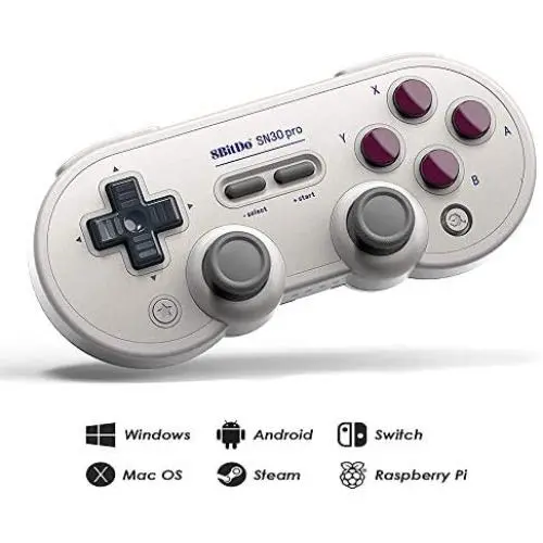 RunSnail 8Bitdo Sn30 Pro Bluetooth Gamepad (G Classic Edition) with Joysticks Rumble Vibration Gamepad for Windows, Mac OS, Android, Steam, Nintendo Switch, etc RunSnail 8Bitdo Sn30 Pro Bluetooth Gamepad (G Classic Edition) with Joysticks Rumble Vibration Gamepad for Windows, Mac OS, Android, Steam, Nintendo Switch, etc