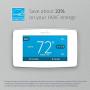 Emerson Sensi Touch Wi-Fi Smart Thermostat with Touchscreen Color Display, Works with Alexa, Energy Star Certified, C-wire Required, ST75W