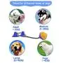 Auland Dog Chew Toys with Double Suction Cups Dog Toys for Aggressive Chewers Large Breed for Pet Training, Teeth Cleaning, Seperating Anxiety and Food Dispensing