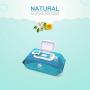 PUPMATE Pet Wipes for Dogs & Cats, Extra Moist & Thick Grooming Puppy Wipes with 100 Fresh Counts, Aloe Vera/Nature