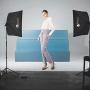 HPUSN Softbox Lighting Kit Professional Studio Photography Continuous Equipment with 85W 5500K E27 Socket Light and 2 Reflectors 50 x 70 cm and 2 Bulbs for Portrait Product Fashion Photography