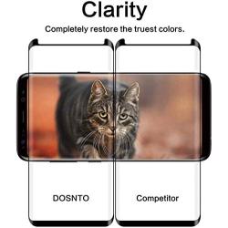 Galaxy Note 9 Screen Protector, [2 Pack] 9H Tempered Glass, HD Clear, 3D Curved Case Friendly,Bubble-Free for Samsung Note 9 Glass Screen Protector