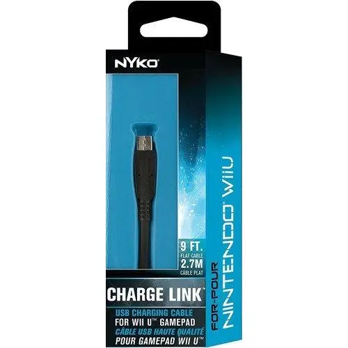 Nyko Charge Link - USB Charging Cable for Wii U GamePad Nyko Charge Link - USB Charging Cable for Wii U GamePad