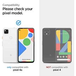 Spigen Tempered Glass Screen Protector [Glas.tR AlignMaster] Designed for Pixel 4a - 2 Pack/Case Friendly
