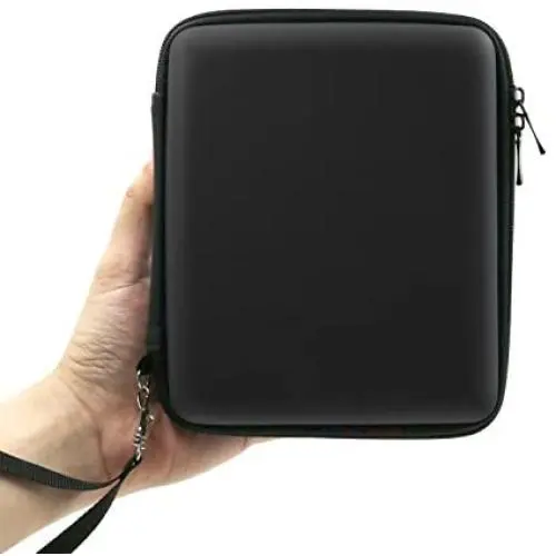 ADVcer 2DS Case, EVA Waterproof Hard Shield Protective Carrying Case with Hand Wrist Strap and Double Zipper for Nintendo 2DS (Black) ADVcer 2DS Case, EVA Waterproof Hard Shield Protective Carrying Case with Hand Wrist Strap and Double Zipper for Nintendo 2DS (Black)