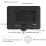 Vbestlife 160 LED Video Light with Cold Shoe, 5600K CRI85+ Dimmable Light Digital Camera Fill Light for Nikon Sony Canon with Three Color Patches Vbestlife 160 LED Video Light with Cold Shoe, 5600K CRI85+ Dimmable Light Digital Camera Fill Light for Nikon Sony Canon with Three Color Patches