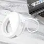 Selfie Ring Light Led Circle Portable Clip-on Selfie Fill Light with USB Rechargeable for Phone Camera Photography Video White Selfie Ring Light Led Circle Portable Clip-on Selfie Fill Light with USB Rechargeable for Phone Camera Photography Video White