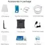 5G Cell Phone Signal Booster for Home and Office - Improves 5G and 4G LTE Signal for Verizon, AT&T, T-Mobile, Sprint -Supports All US Carriers - Cover Up to 5,500 sq ft