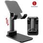 iWALK Adjustable Cell Phone Stand, Foldable Portable Phone Stand Phone Holder for Desk, Desktop Tablet Stand Compatible with Mobile Phone/iPad/Tablet/Kindle