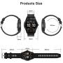 HopoFit Smart Watch for Men Women,Fitness Tracker Smartwatch for Android iOS Phones,1.3" Touch Screen IP68 Waterproof Sport Watch with Heart Rate,Sleep Monitor (Black)