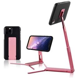 Lookstand Pink Quartz Adjustable Cell Phone Stand Compatible with iPhone & Android - Cell Phone Holder for Bed | iPhone Holder for Desk | iPhone Stand for Video | Desk Phone Stand for Recording