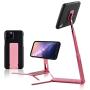 Lookstand Pink Quartz Adjustable Cell Phone Stand Compatible with iPhone & Android - Cell Phone Holder for Bed | iPhone Holder for Desk | iPhone Stand for Video | Desk Phone Stand for Recording