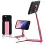 Lookstand Pink Quartz Adjustable Cell Phone Stand Compatible with iPhone & Android - Cell Phone Holder for Bed | iPhone Holder for Desk | iPhone Stand for Video | Desk Phone Stand for Recording