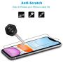 Novaeast Tempered Glass for iPhone 11 Screen Protector and iPhone XR Screen Protector with Easy Installation Frame 6.1 Inch 3-Pack
