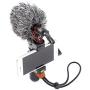 BOYA BY-MM1 Video Microphone Youtube Vlogging Facebook Livestream Recording Shotgun Mic for iPhone HuaWei Smartphone DJI Osmo Mobile 2,for ZHIYUN Smooth 4