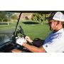 Golf Gadgets - Swing Recording System | Golf Cart or Pull Cart Mount for Smartphone. Compatible with iPhones, Samsung Galaxy, HTC, Any Phone. (Bar Mount)