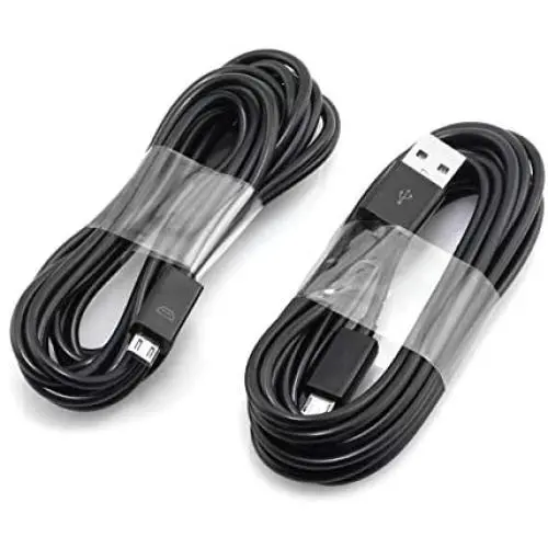 ZRM&E 2-Pack 3m PS4 USB Gamepad Charging Data Cable Video Game Accessories USB to Micro USB Game Controller Power Supply Charger Cable for XBOXONE Playstation 4 Controller ZRM&E 2-Pack 3m PS4 USB Gamepad Charging Data Cable Video Game Accessories USB to Micro USB Game Controller Power Supply Charger Cable for XBOXONE Playstation 4 Controller