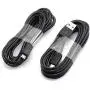 ZRM&E 2-Pack 3m PS4 USB Gamepad Charging Data Cable Video Game Accessories USB to Micro USB Game Controller Power Supply Charger Cable for XBOXONE Playstation 4 Controller ZRM&E 2-Pack 3m PS4 USB Gamepad Charging Data Cable Video Game Accessories USB to Micro USB Game Controller Power Supply Charger Cable for XBOXONE Playstation 4 Controller