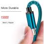 USB Type C Cable, Benicabe (2-Pack 3ft) USB-A to USB-C Charge Braided Cord Compatible with Samsung Galaxy S10 S10E S9 S8 S20 Plus,Note 10 9 8, Z Flip, and Other USB C Charger (Prism Green)