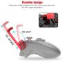 Mobile Gaming Controller, BEBONCOOL Mobile Controller for PUBG, Remote Game Controller for iPhone, Mobile Game Wireless Controller with Triggers, Mobile Gamepad with Joysticks Controller for iOS Red