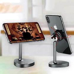 Sakula Magnetic Mount Tabletop Holder, Cell Phone Desk Stands 360 Rotation Hands Free Magnetic Phone Stand Black