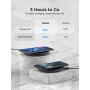 Seneo [2 Pack] 7.5W Qi Fast iPhone Wireless Charger for iPhone SE/11/11 Pro Max/XR/XS/X/8/8P/Airpods Pro, 10W Wireless Charging Pad for Samsung Galaxy Note10/10+/Note9/8, S20/S10/S9,15W for LG V30/V40