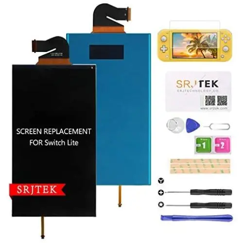 for Nintendo Switch Lite Screen Replacement LCD Display Panel Repair Parts,Include Tempered Glass for Nintendo Switch Lite Screen Replacement LCD Display Panel Repair Parts,Include Tempered Glass