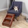 PetSafe Solvit PupSTEP Wood Pet Stairs for Dogs and Cats, Foldable - for Dog Sizes Small, Medium, Large, X-Large