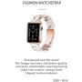 Light Apple Watch Band - Fashion Resin iWatch Band Bracelet Compatible with Copper Stainless Steel Buckle for Apple Watch Series 5 Series 4 Series 3 Series 2 Series1 (Nougat White, 38mm/40mm)