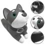 Cute Puppy Dog Desk Cell Phone Stand Holder Cartoon Smartphone Holder Bracket Ornament for Desk,Husky