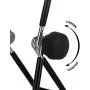 Adjustable Cell Phone Stand, Universal Multi Angle Stand Holder for iPhone X, iPhone 8/7/6S/6/Plus, Samsung and All Android Smartphones-Black