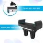Car Cell Phone Mount, Lamicall Car Air Vent Clip Holder, Universal Stand Hands Free Cradle Compatible with iPhone 11 Pro XS Max XR X 8 8P 7 7P 6S 6P 6, Galaxy S6 S8 S9 S8+ S9+ S10 - Black