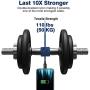 JIMROZ iPhone Charger, MFi Certified Lightning Cable 3 Pack 10ft Nylon Braided Fast Charging Sync Cord Compatible with iPhone 11 Pro Max XS XR X 8 7 6s 6 Plus 5 5s, iPad, iPod and More, BlackBlue