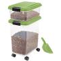 IRIS USA, Inc. 3- Piece Airtight Pet Food Storage Container Combo
