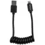 StarTech.com 1ft Coiled Lightning to USB Cable - Black - Apple 8 Pin Lightning Charger Cable for Your iPhone / iPad / iPod (USBCLT30CMB) StarTech.com 1ft Coiled Lightning to USB Cable - Black - Apple 8 Pin Lightning Charger Cable for Your iPhone / iPad / iPod (USBCLT30CMB)