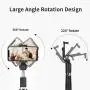 Bluetooth Selfie Stick Tripod,PEYOU Extendable Phone Tripod Stand with Wireless Remote, Tripod Stand Selfie Stick Compatible for iPhone 11/11 Pro/XS Max/XS/XR/X/8/7 Plus, Galaxy S9 S8 Note 9 8,Google