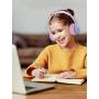 Mpow CH9 Kids Bluetooth Headphones with Microphone & LED Light, Bluetooth 5.0, 15Hours Playing Wireless Foldable Headset w/Mic, Volume Limited 85dB-95dB for PC/Cellphone/TV/School