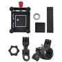 MAGT Mobile Phone Bracket, Universal Electric Bicycle Mountain Bike Motorcycle Mobile Phone Bracket Holder Clip Cycling Accessory(Black)