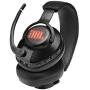 JBL Quantum 400 - Wired Over-Ear Gaming Headphones with USB and Game-Chat Balance Dial - Black