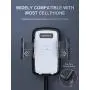 Car Cup Holder Phone Mount, Sopownic Cup Phone Holder for Car Universal Adjustable Gooseneck Car Phone Holder for iPhone 11 Pro/11/X/8/7/6s/ Galaxy S10/S9/Note 10/9/8 GPS and More