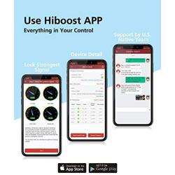 Hiboost Cell Phone Signal Booster for Home & Office, Boosts 4G LTE Voice and Data for All U.S. Carriers - Verizon, T-Mobile, Sprint, AT&T| Up to 2,000 sq. ft. Cellular Repeater Amplifier Kits with APP