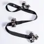 CandyHome Potty Dog Doorbells Housetraining Dog Bell Dog Bells for Potty Training Your Puppy Doggie with Doorbell, Easy 95% Success Rate, Black CandyHome Potty Dog Doorbells Housetraining Dog Bell Dog Bells for Potty Training Your Puppy Doggie with Doorbell, Easy 95% Success Rate, Black