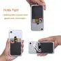 ARKTEK Phone Wallet, Stick On Sleeve Cell Phone Wallet Case Adhesive Silicone Credit Card Holder (Grey) ARKTEK Phone Wallet, Stick On Sleeve Cell Phone Wallet Case Adhesive Silicone Credit Card Holder (Grey)