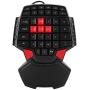 V BESTLIFE Single Hand Keyboard Mini Gaming Keyboard One-Handed Keyboard,Mechanical Game Backlit One Hand Keyboard, Mobile Phone Accessory Wired for PUBG/for Windows XP