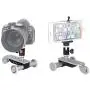 Smart Electric Camera Slider PPL-06S SLR Camera Eectric Mini Five Wheel Video Photography Track Guide for Canon Nikon Sony Digital SLR Camera and Smartphone Smart Electric Camera Slider PPL-06S SLR Camera Eectric Mini Five Wheel Video Photography Track Guide for Canon Nikon Sony Digital SLR Camera and Smartphone