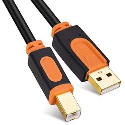 SNANSHI USB 2.0 Printer Cable 20 Feet